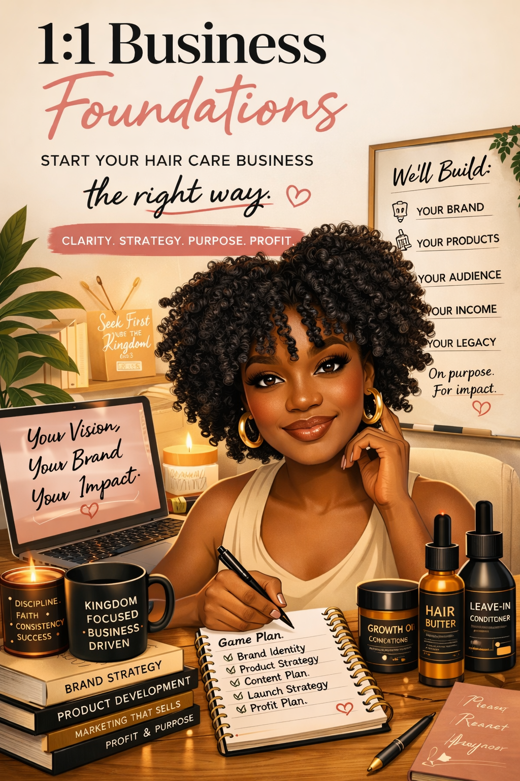 1-on-1 How to Start Hair Care Brand