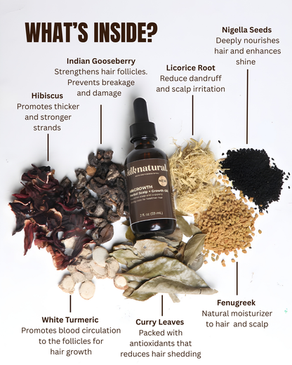 Herbal Scalp + Growth Oil